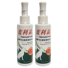Veterinarian's Best 巔峰 皮利素 寵物專用營養補充液 Natural Care 含Omega-3 Omega-6, 120ml, 皮膚/毛髮, 2瓶