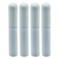 小麥購物 圓頭矽膠唇刷 S328 11g, 4支, 霧霾藍