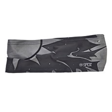 SPOX ORIGINAL LITE 速乾排汗涼感機能布料 免綁運動頭帶, 台灣國旗黑, 1個