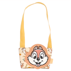 CHIP 'N' DALE 立體造型杯套 尺寸27cm x 13cm, 奇奇 棕色, 1個