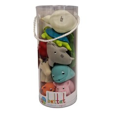 BATTAT 科育感統玩具9件組 烏龜與朋友們 10個月以上, 1組