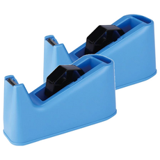 ABEL 力大牌 高級膠帶台 TD100, 藍色, 2個