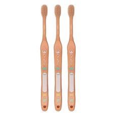 OraBio 寵用短毛牙刷，適用於犬貓, JP-RN-411, 3支