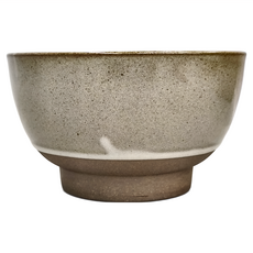 Minorutouki Eureka 丼飯碗 日本美濃燒 15x9公分 850ml, Patterned 灰色, 1個