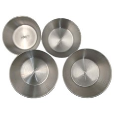 露營專用不鏽鋼雪拉碗套組 300ml/500ml雪拉碗 含收納袋, 1組, 不鏽鋼