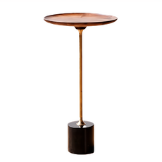 KUIBAO 快豹生活 Vanco北歐胡桃木邊几, 咖色