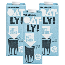 OATLY 燕麥奶 原味, 1L, 3瓶