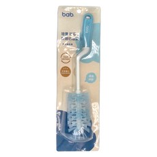 bab 培寶 矽膠旋轉奶瓶刷, 不刮傷奶瓶 360度旋轉好刷設計, 1個