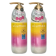 ulumee 胺基酸保濕修復潤髮乳 添加2大頭髮修復蛋白, 480g, 2瓶