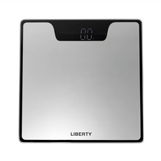 LIBERTY 利百代 時尚LED顯示體重計, 180kg最大秤重 6mm鋼化玻璃, LY-8501SL, 1個, 銀色