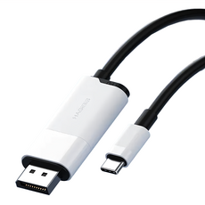 HAGiBiS 海備思 Type-C轉DP轉接線 紅/藍/黑 適用於掌上型遊戲機/手機/平板/筆電, 2m, 1條