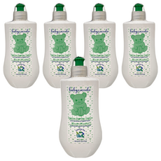 意大利 Babycoccole 寶貝可可麗 奶瓶餐具酵素洗淨液 400ml, 5瓶