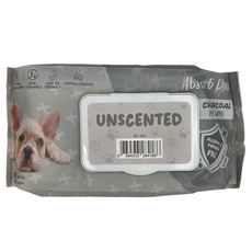 Absorb Plus 寵物活性碳濕紙巾 多種香味可選, 80張, 1包