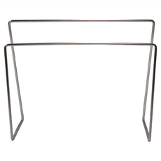 SHIMOYAMA 不銹鋼高低抹布架 KM 小貨, 1個