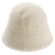 復古百搭毛毛漁夫帽 J992