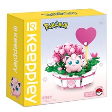 KEEPPLAY 奇妙積木 盆栽系列 Pokemon 寶可夢 胖丁 1組