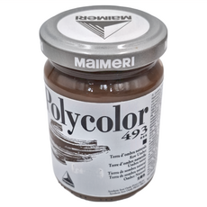 MaIMeRI 美利 POLYCOLOR 重稠壓克力 MA-1220493 493 RAW UMBER 生褐色, 140ml, 1色