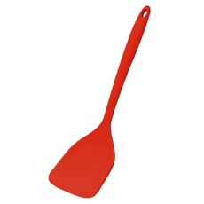 SiliPot 頂級白金矽膠炒菜鏟 320 x 88 x 52mm 90g, 紅色, 1支