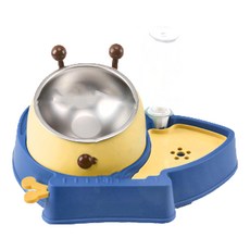 蝴蝶寵物碗 399g, 藍色, 1個