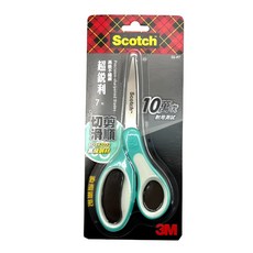 3M Scotch超銳利不鏽鋼金屬事務剪刀，7吋，10萬次耐用測試，切割滑順，舒適握把, SSP7, 1支