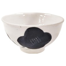 美濃燒 武志野四葉飯碗-日本製 日式陶瓷飯碗, 1入