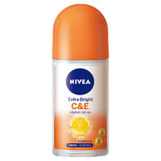 NIVEA 妮維雅 止汗爽身乳液 深層煥白系列 滾珠瓶, 50ml, 1瓶