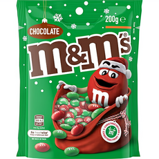 m&m's 牛奶糖衣巧克力, 200g, 1袋