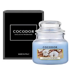 COCODOR 珂珂朵爾 香氛精油蠟燭 - 純棉花絮, 95g, 1個