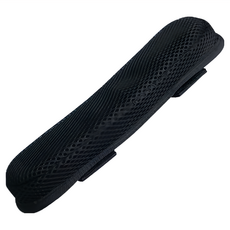 E.dot 加厚背包減壓透氣肩墊 單入 0.10kg, 黑色, 1個