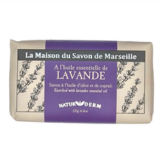 La Maison 馬賽皂之家 溫和修護 香氛精油面膜皂 薰衣草, 125g, 1顆