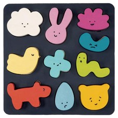 mentari 情緒表達認知板, 1盒, 混和顏色