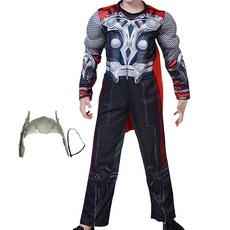 MARVEL 漫威 萬聖節變裝服 M, 雷神索爾 + 面具, 1組