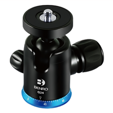 BENRO 百諾 Q24 球型雲台 帶1/4"-20相機螺絲, 1個