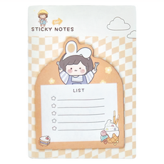 德德小品 小米粒便利貼 80x80mm, 30張, 1包, D款