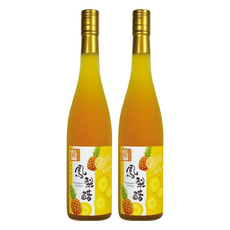 醋桶子 三年熟成鳳梨醋 單入禮盒 SGS檢驗通過無塑化劑 100%以靜置發酵法實果釀製, 600ml, 2瓶