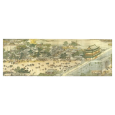 HUNDRED PICTURES 百耘圖 清院本 HP0023 款式7 1008片 拼圖 1盒, 清明上河圖 多色