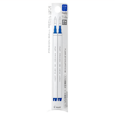 PILOT 百樂 FRIXION 0.5魔擦筆ZONE筆芯, 0.5mm, 藍色, 2支