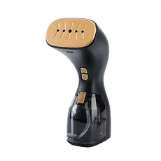 EULEVEN 有樂紛 二合一手持式蒸氣掛燙機, 全面呵護, 適用各種面料, SYJ-3048Q, 黑夜金