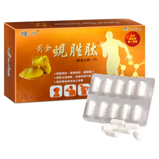 長榮生醫 綠川黃金蜆胜肽, 60顆, 1盒