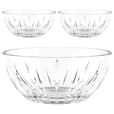 Ocean Glass Reya碗 8吋(20cm)玻璃碗, 透明, 3個