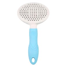 Skylife 一鍵寵物推毛梳 粗毛款 藍色, 1個