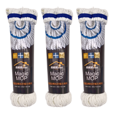 奇麗屋 旋轉拖把補充棉布, 26 x 25 x 26cm, 3個