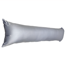 EmBrace 英柏絲 100%純棉素色小長抱枕 台灣製造, 100 x 30cm, 優雅藍