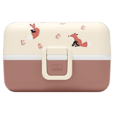 monbento 兒童便當盒 不含BPA 可微波爐加熱, 800ml, 靈氣萌狐, 1個