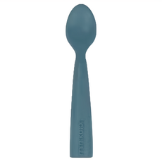 MiNiKOiOi 副食品矽膠湯匙, 靜謐藍, 1支