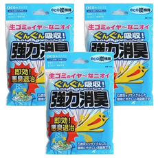 TOWA 東和產業 垃圾桶消臭劑 廚餘, 強力消臭, 即效惡臭退治, 32g, 3個