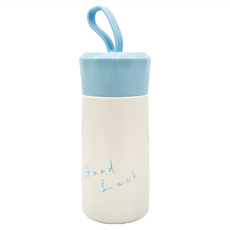 Dashiang 真空隨行迷你瓶 DS-C86-160BU 杯體/內膽304不鏽鋼, 顏色隨機, 160ml, 1個