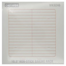 CHEFMADE 學廚 金色正方形烤架 WK9246 重型碳鋼 不沾塗層, 27.4 x 27.4 x 1.7cm, 1個