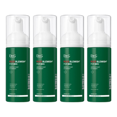Dr.G R.E.D Blemish 男士溫和重點清潔露, 4瓶, 150ml