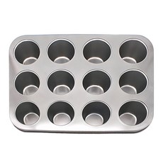 珍珠金屬 紙杯蛋糕模具12件組 D-2675 Dot, 1組
